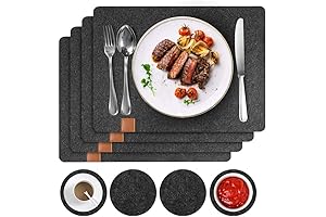 Premium Felt Placemats: A Dining Table Haven