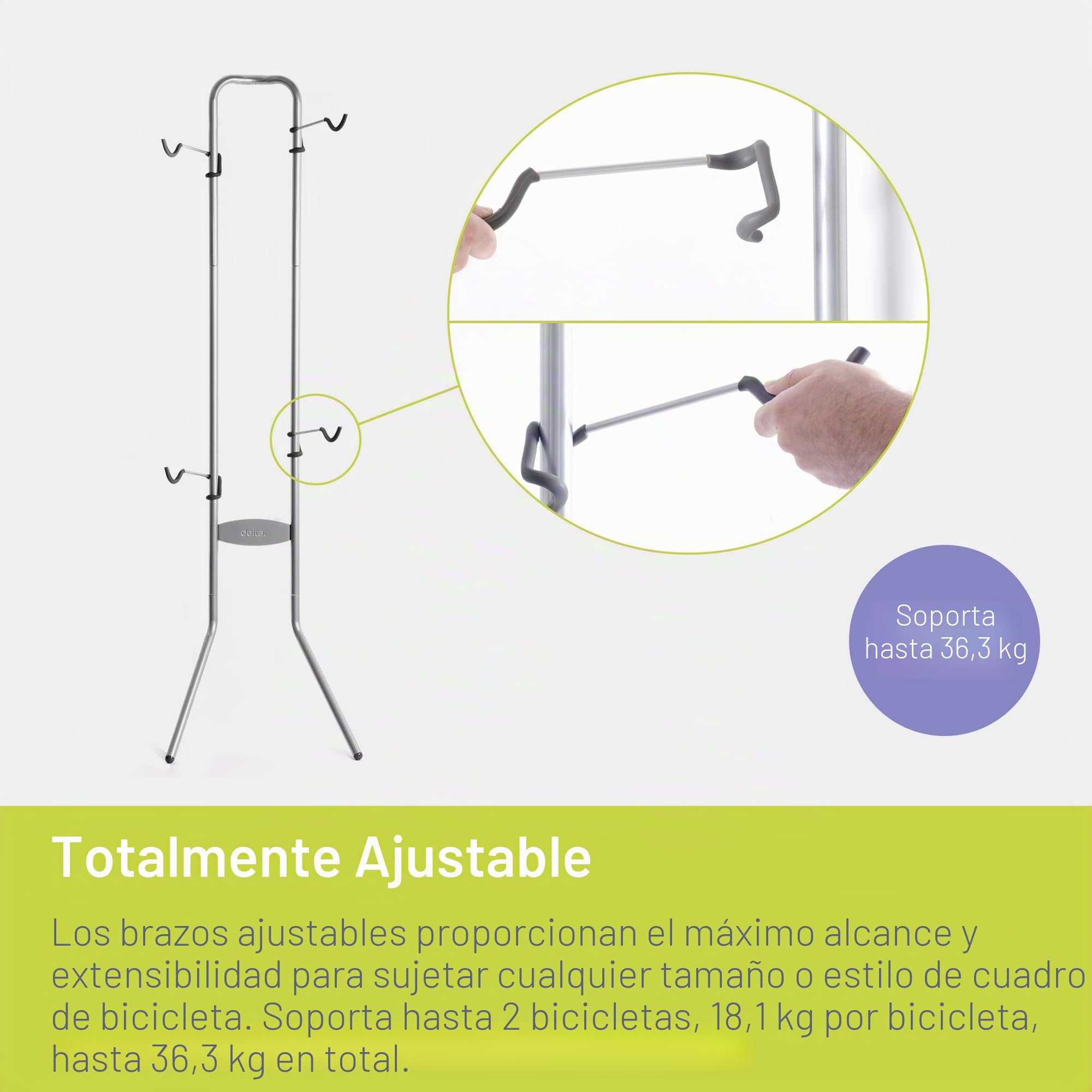 Delta Soporte para Bicicletas (Capacidad para Dos)