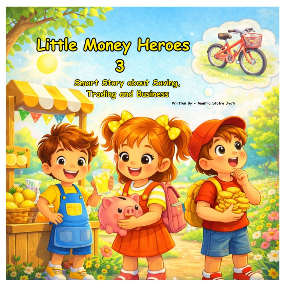 Little Money Heroes 3 Stories: Fun Stories About Saving, Trading and Small Business