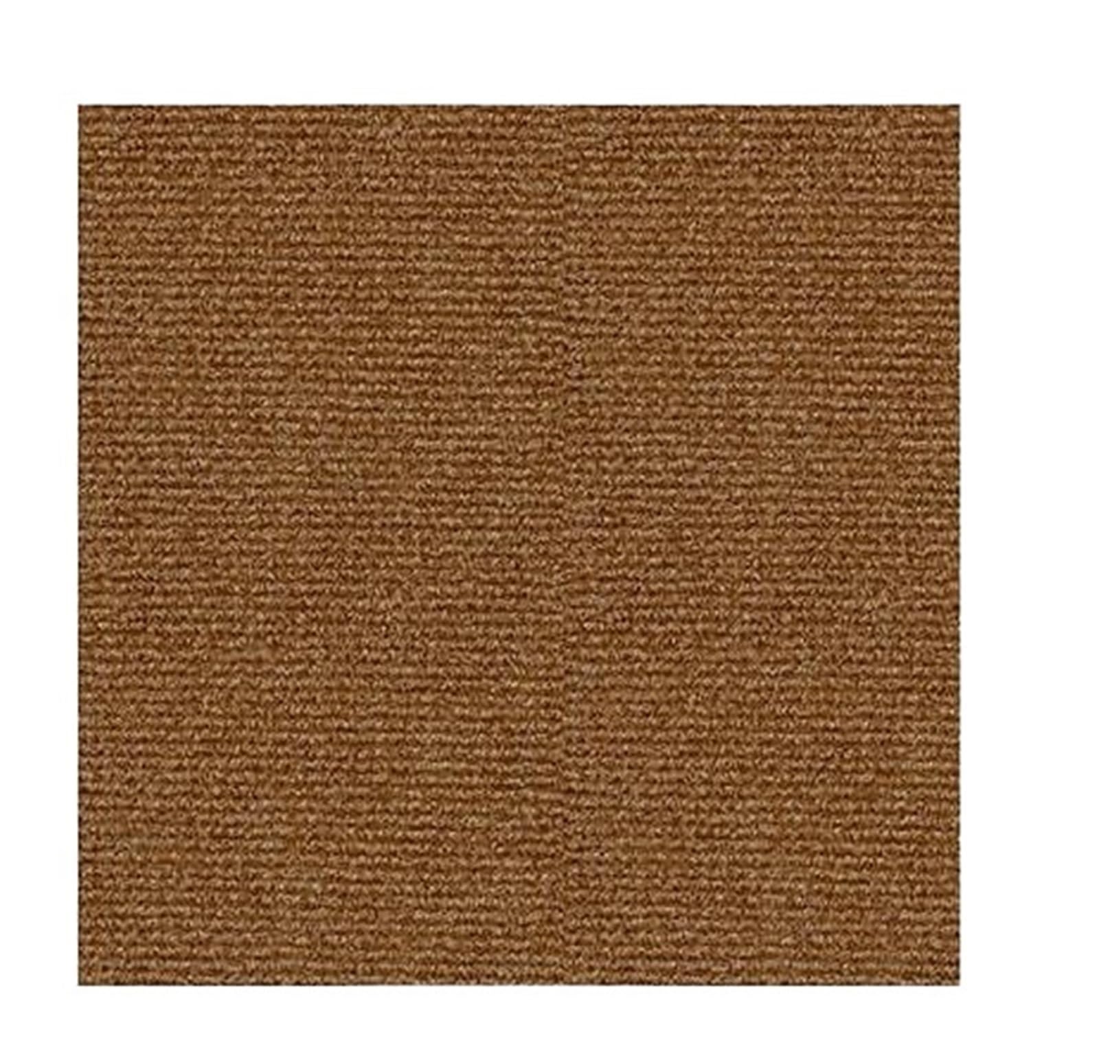 Rutdcjkne Brown Carpet Tiles Peel And Stick, Peel And Stick Self Adhesive Carpet Tiles Square Rugs Multicolor 30X30cm Multipack(,30X30cm(30Pcs))