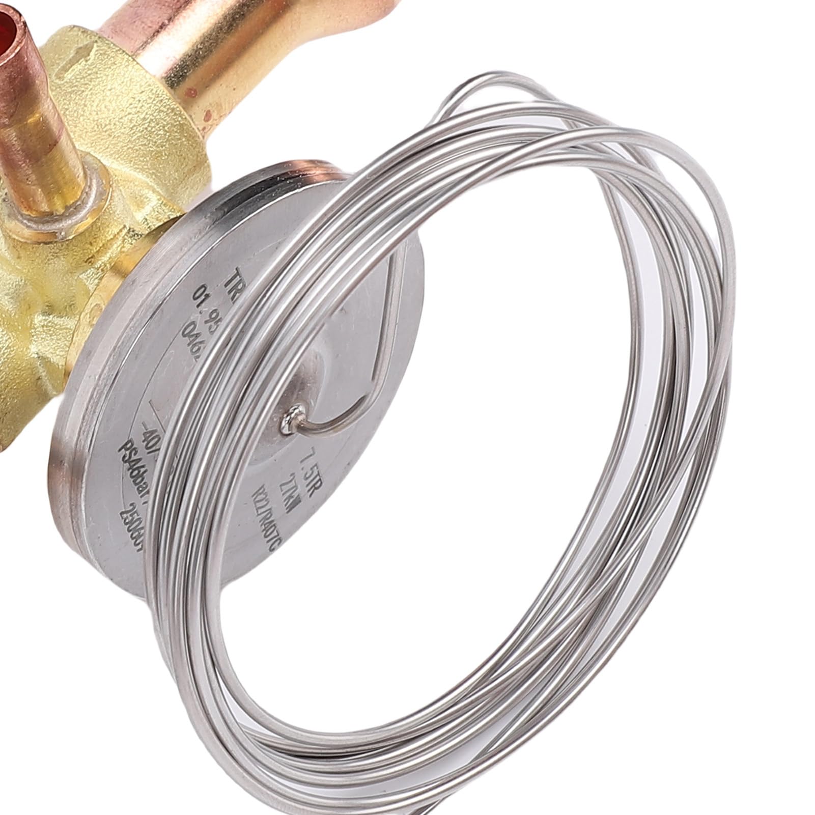Denash Válvula de Expansión Termostática de la Bomba de Calor, 27kW 5/8in ODF Inlet 7 8 Pulgadas ODF ODF, Tamaño Pequeño, Diseño Sellado, Equilibrio Externo, Soldadura Fácil, Aplicable