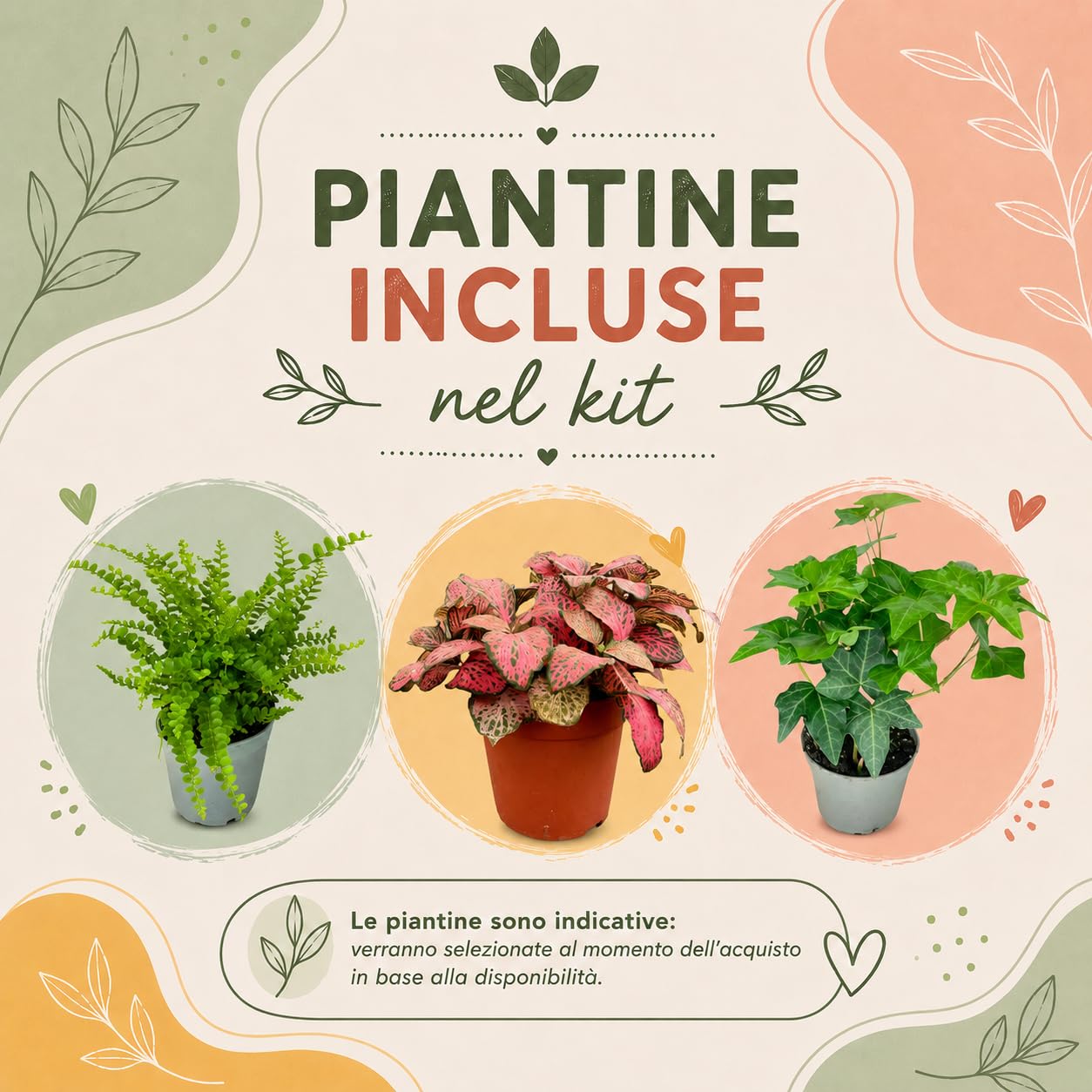 I Giardini di Giulia | Kit Terrarium Lamparium Piccolo e Piante Verdi | Vaso in Vetro Ø22 cm con Paralume Incluso | Include Substrati, Accessori e Terrario Fai-da-Te