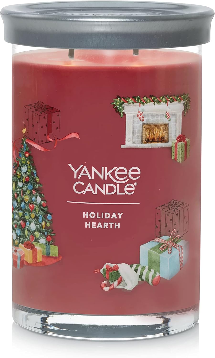 Yankee Candle Holiday Hearth Large Signature Tumbler Candle