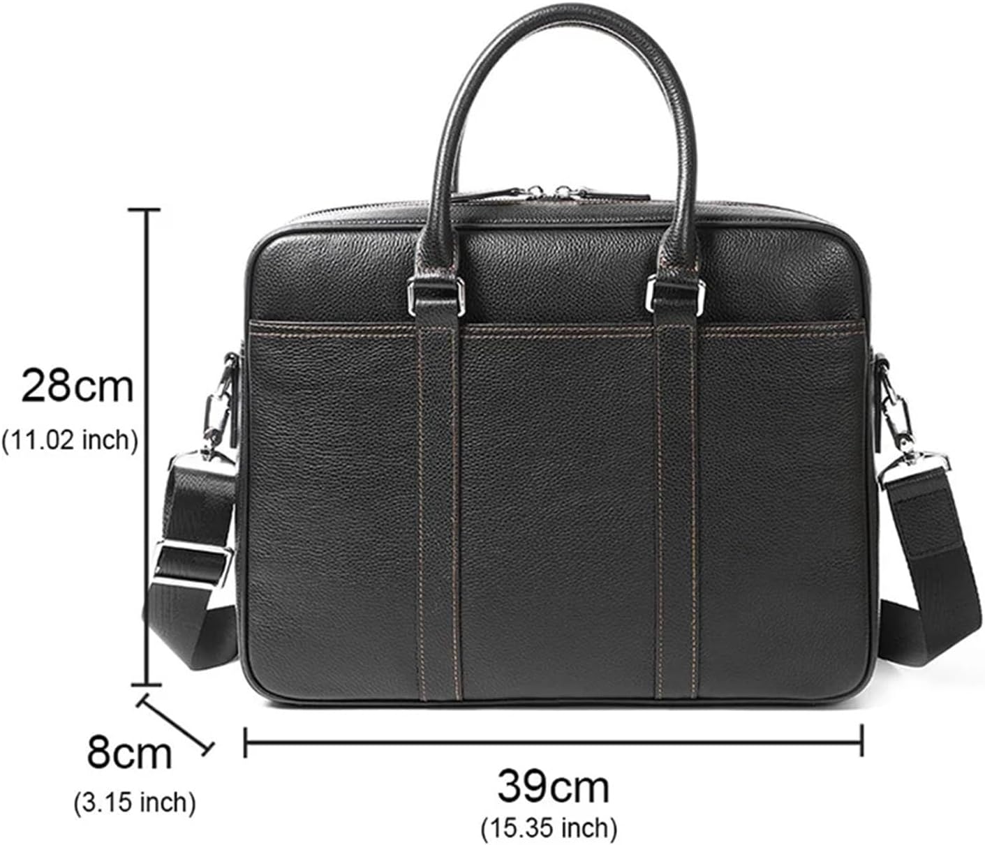 Briefcase Man Briefcase Genuine Leather Men Bag Male Shoulder Laptop Handbag Business