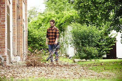 Worx WG547E.9 Cordless Leaf Blower 20V Turbine Technology, Two Speed Levels, One-Hand Operation, Without Battery & Charger, 20 V, Black/Orange - 4