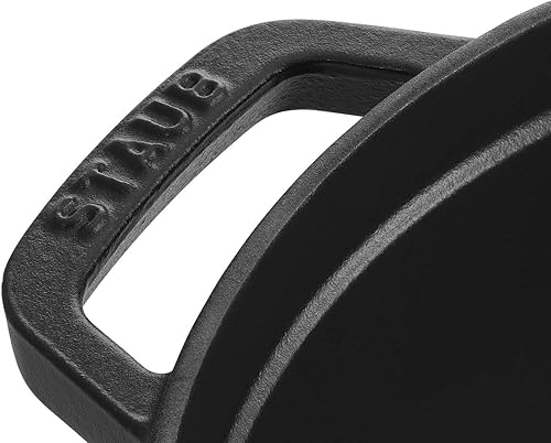 Miniatura 2 de Staub Cocotte redondo de hierro fundido de 075 qt  negro mate fabricado en Francia