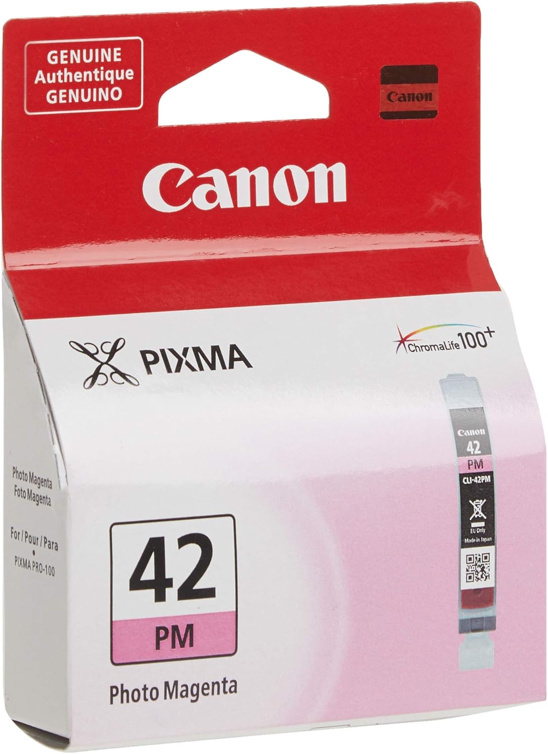 Canon CLI-42 Photo Magenta Compatible to PIXMA PRO-100 (Pack of 2)