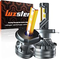 Vista 1 de Luxster Focos ledes Punisher H4 9003, 40000 lm ultra brillantes, tecnología de enfriamiento con tubos de cobre triples (única), instalación