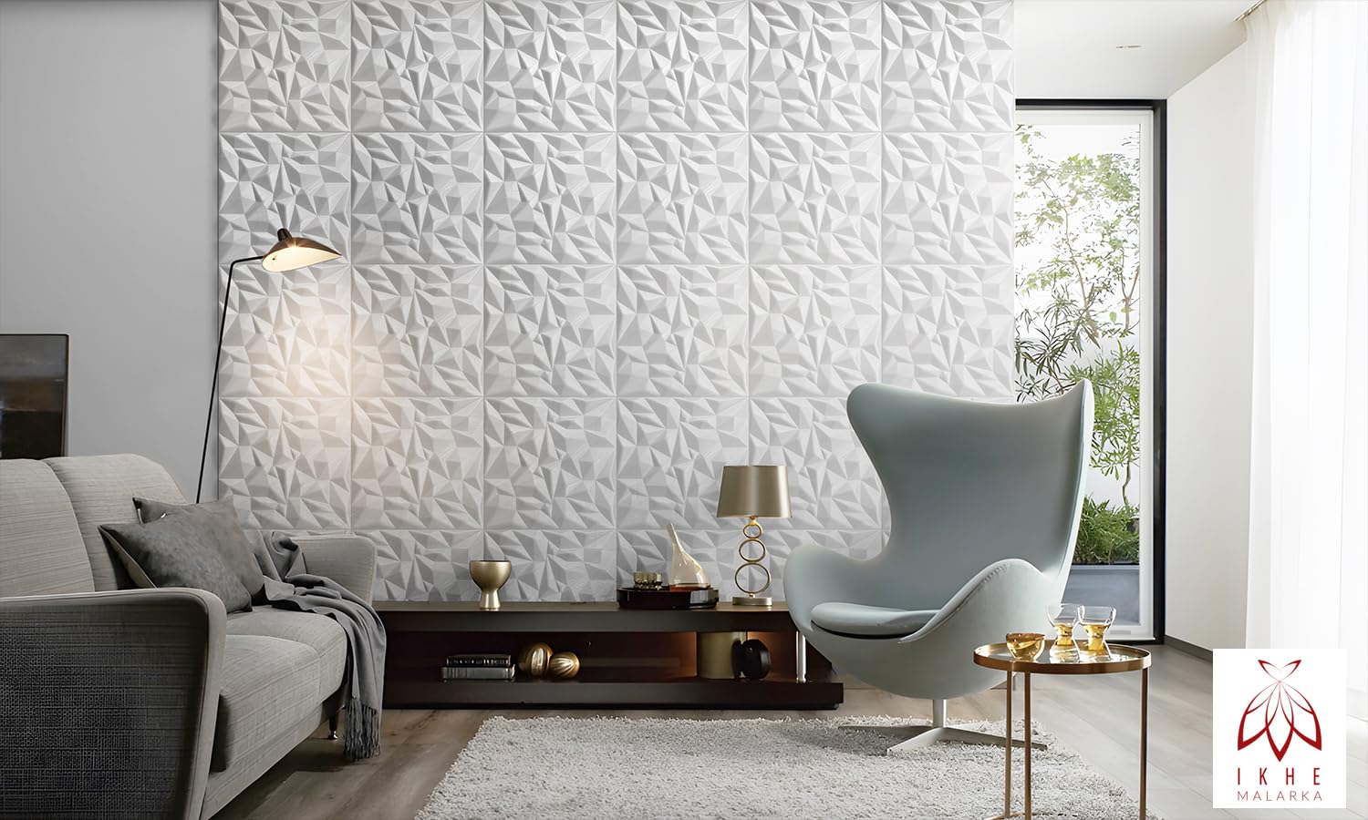 Pannelli 3D Per Pareti Decori Rivestimenti Per Pareti Per Soffitti MATERIALE POLISTIROLO TIPO Styropor Spessore 3mm 8 Pezzi 2m2 Merkur Black 86194463 - Foto 9