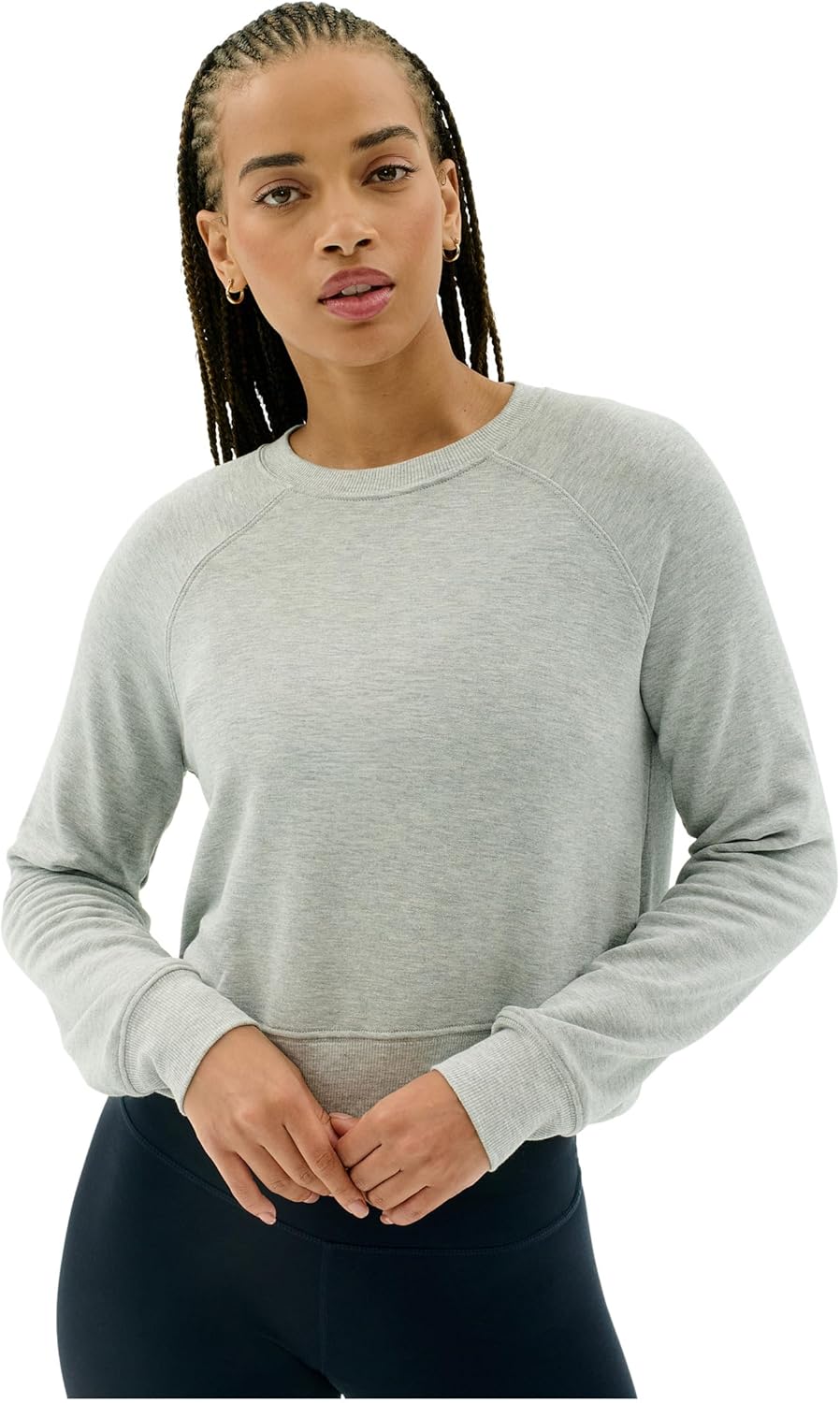 SPLITS59 Women's Brooks Fleece Long Sleeve Sweatshirt