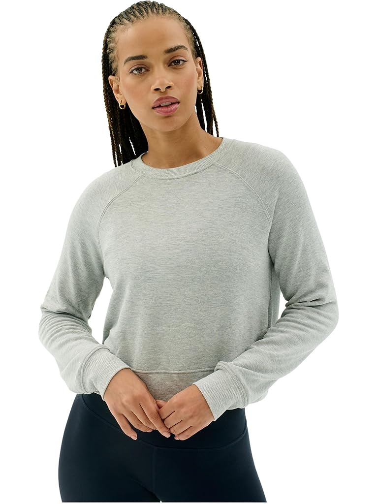 Gray Splits59 Brooks Fleece Long Sleeve Sweatshirt