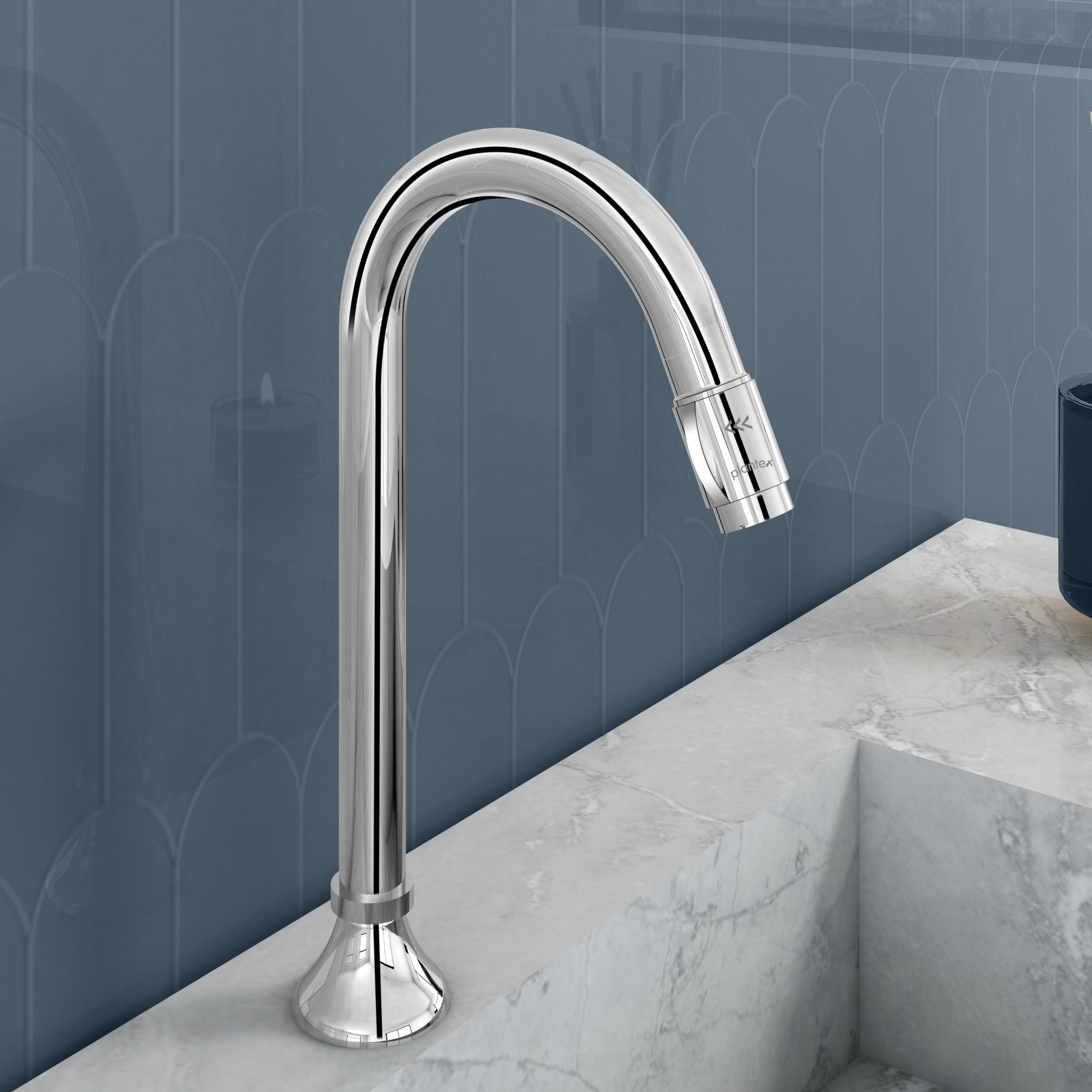 Plantex Pure Brass Mouth Flow Swan Neck Pillar Cock Water Tap with Teflon Tape/Tabletop Basin Tap with 7 Year Warranty (MAG-1204-Chrome) (B0D1XHLMMH) Amazon Price History, Amazon Price Tracker