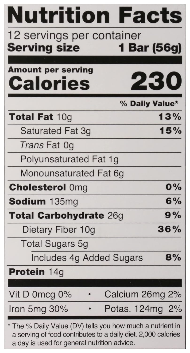Aloha Peanut Butter Cup Protein Bar, Plant Based, Non GMO, 1.98 Ounces (Pack Of 12)