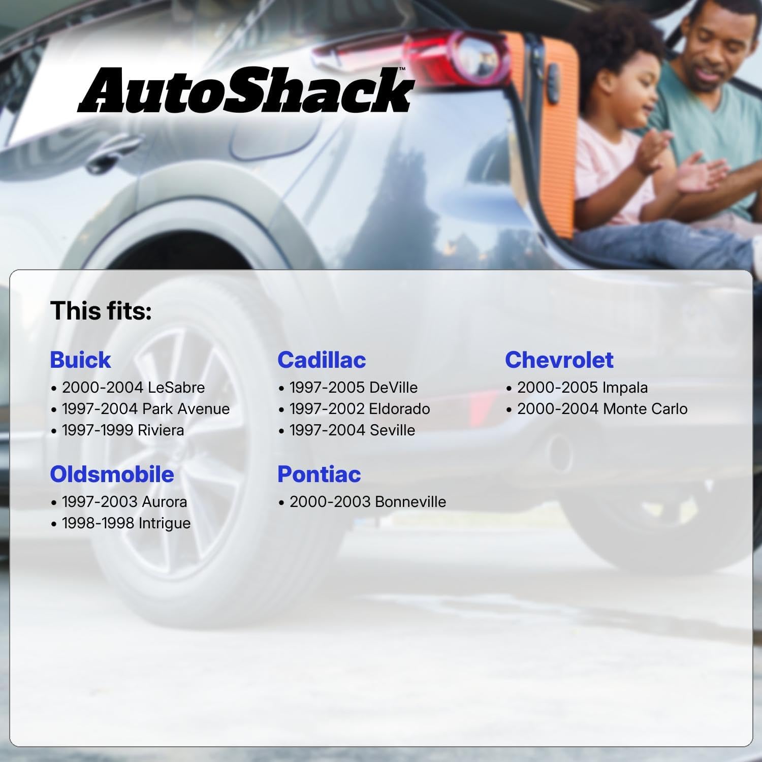 AutoShack Front Brake Calipers Replacement for 2000-2004 Buick LeSabre 1997-2005 Cadillac DeVille 1997-2002 Cadillac Eldorado 2000-2005 Chevrolet Impala 2-PC