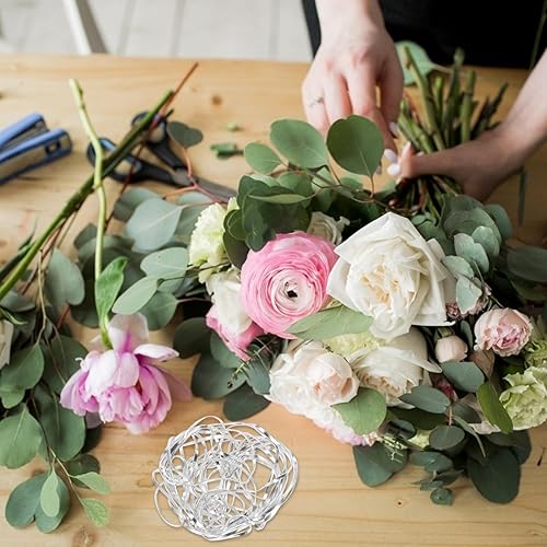 Miniatura 7 de VILLCASE Rejillas de flores, rejilla fija para arreglos florales de bricolaje, decoración de flores de lugar, base de plantas de flores