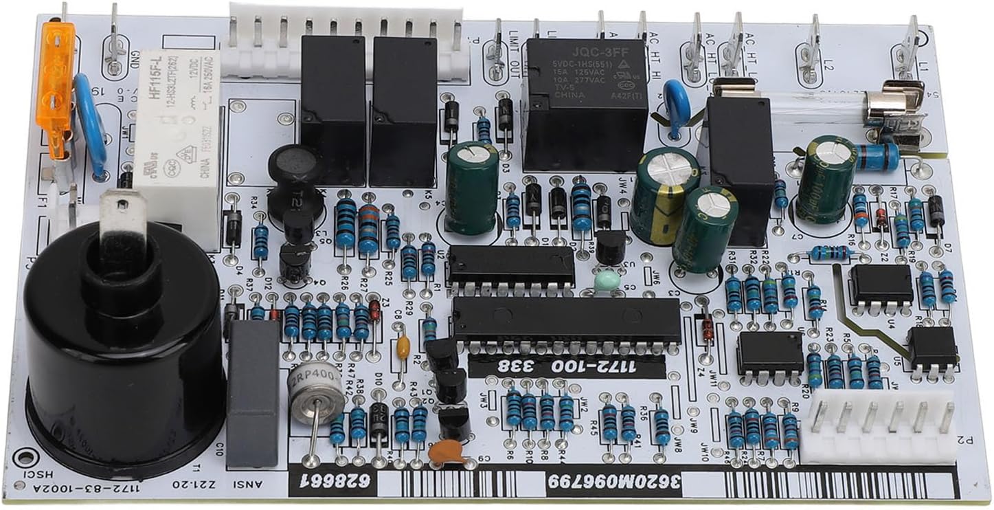aqxreight RV Refrigerator Power Supply Circuit Board 628661 for N41X N51X N6X N8X NX NXA N1095 Series Refrigerators, aqxreight24shb0kqfv