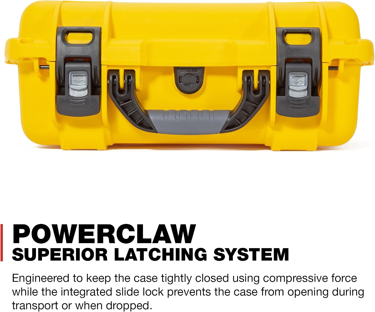 New Deal Nanuk 920 Waterproof Hard Case with Padded Dividers - Yellow