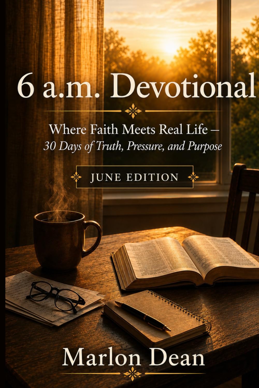 6 a.m. Devotional: June Edition: Where Faith Meets Real Life: 30 Days of Truth, Pressure, and Purpose