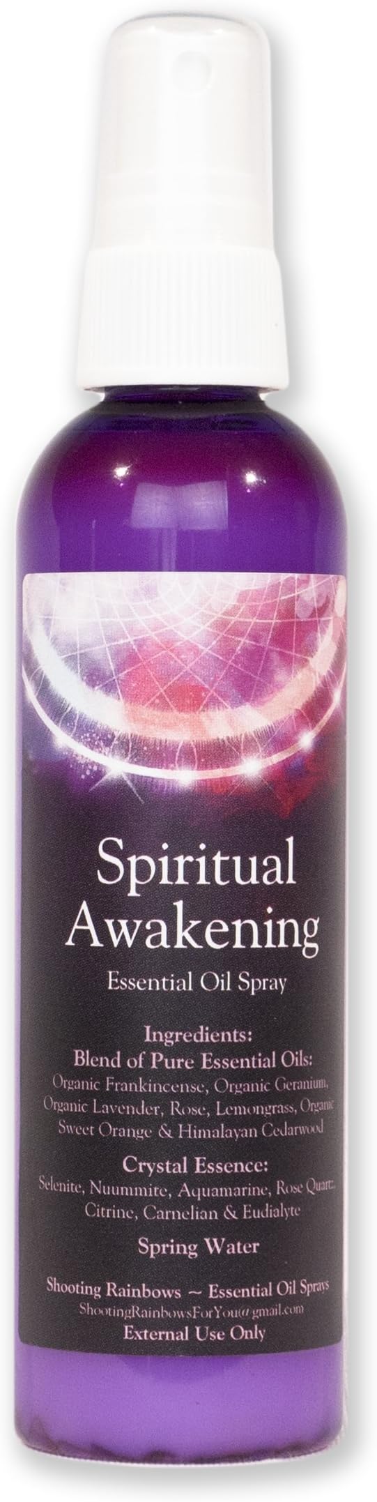 Spiritual Awakening Spray ~ Gift ~ Chakra Balancing ~ Essential Oils ~ Crystal Elixir ~ Love