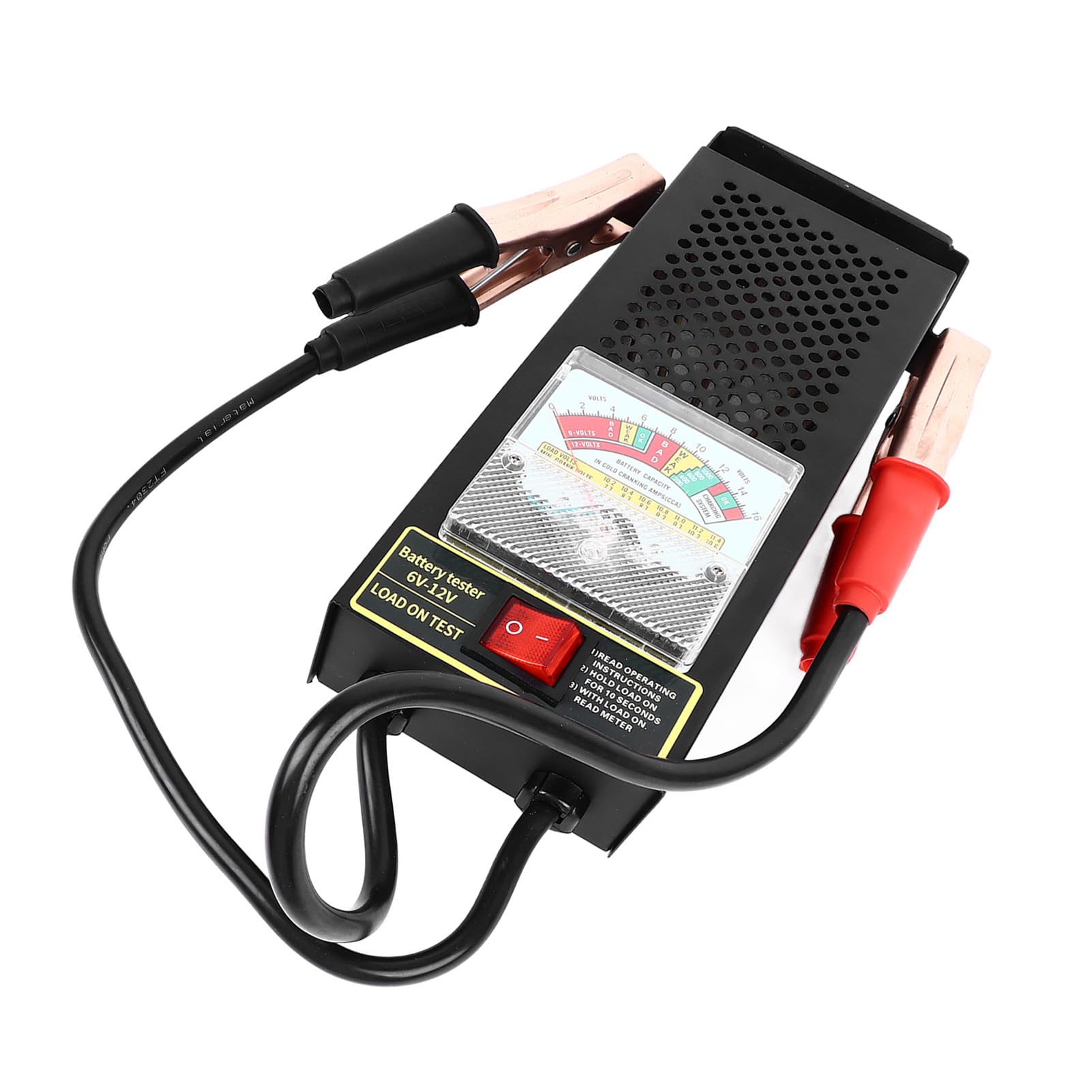LICAEVEY Tester Akumulatora Samochodowego 12V, Wysokiej Dokładności