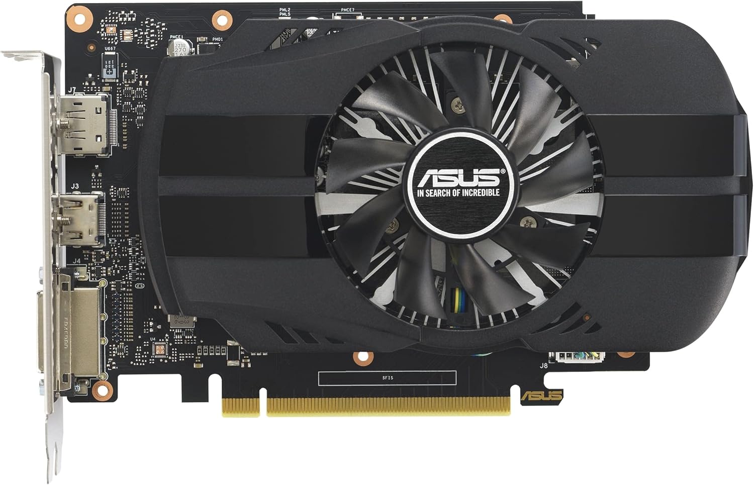 ASUS Phoenix NVIDIA GeForce GTX 1630 EVO Scheda Grafica, 4 GB GDDR6 64-bit 12 Gbps PCIE 4.0, GPU Tweak III, PH-GTX1630-4G-EVO ASUS Phoenix NVIDIA GeForce GTX 1630 EVO Scheda Grafica, 4 GB GDDR6 64-bit 12 Gbps PCIE 4.0, GPU Tweak III, PH-GTX1630-4G-EVO