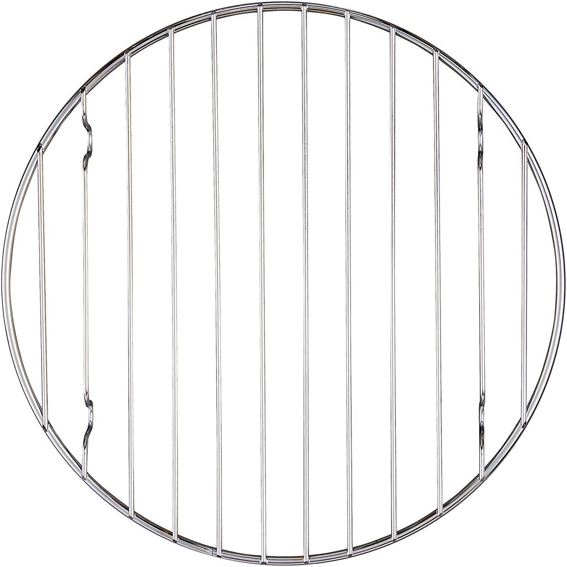 Mrs. Anderson's Baking Harold Imports 9-Inch Round Cake Rack, Silver