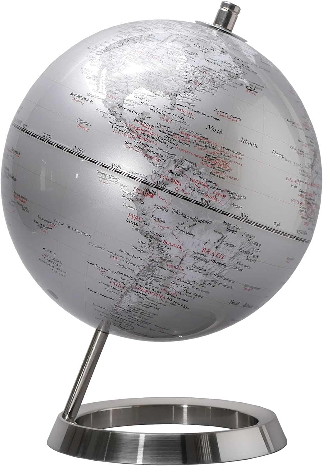 Globe mm Silver 200 × 200 × 280 mm