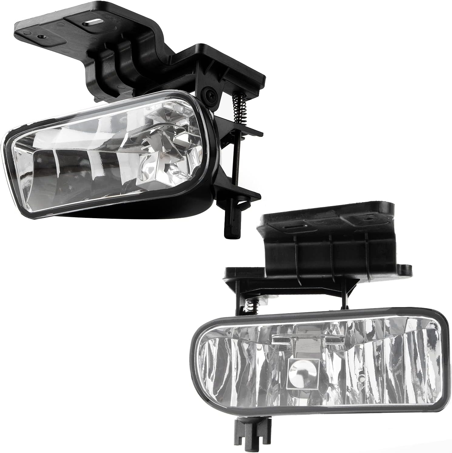 RP Remarkable Power, FL7076 Fits for 1999-2002 Silverado 1500 2500, 2000-2001 Silverado 3500, 2000-2006 Suburban/Tahoe(Not for model with Z71 package) 880 12V 27W Clear Bumper Fog Lights Pair