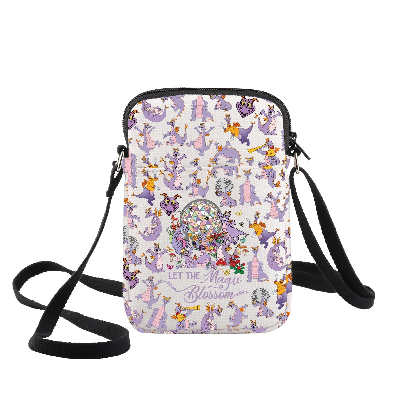 WZMPA Figment Dragon Crossbody Bag Figment Fans Gift Figment Shoulder Bag Figment Merchandise