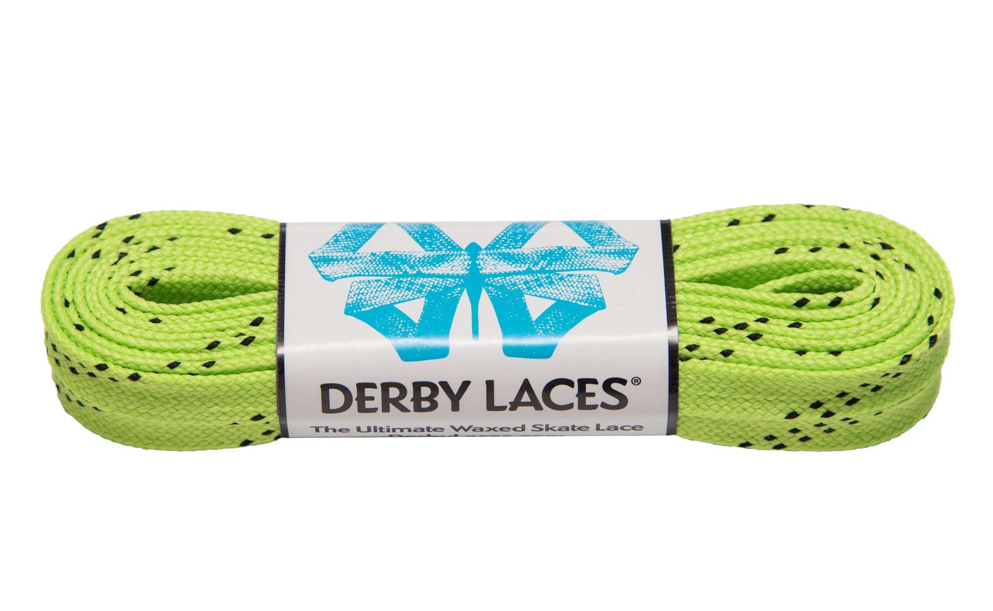 Hockey Wax Laces Iridescent Derby Laces Teal Spark Shoelace For