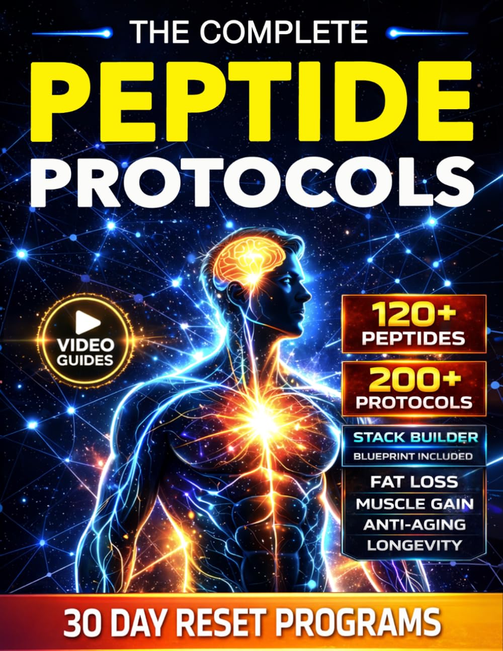 Peptide Protocols: The Complete Science-Based Guide to Therapeutic Peptides, Precision Stacking, and Strategic Dosing for Performance, Recovery, Longevity, and Metabolic Health