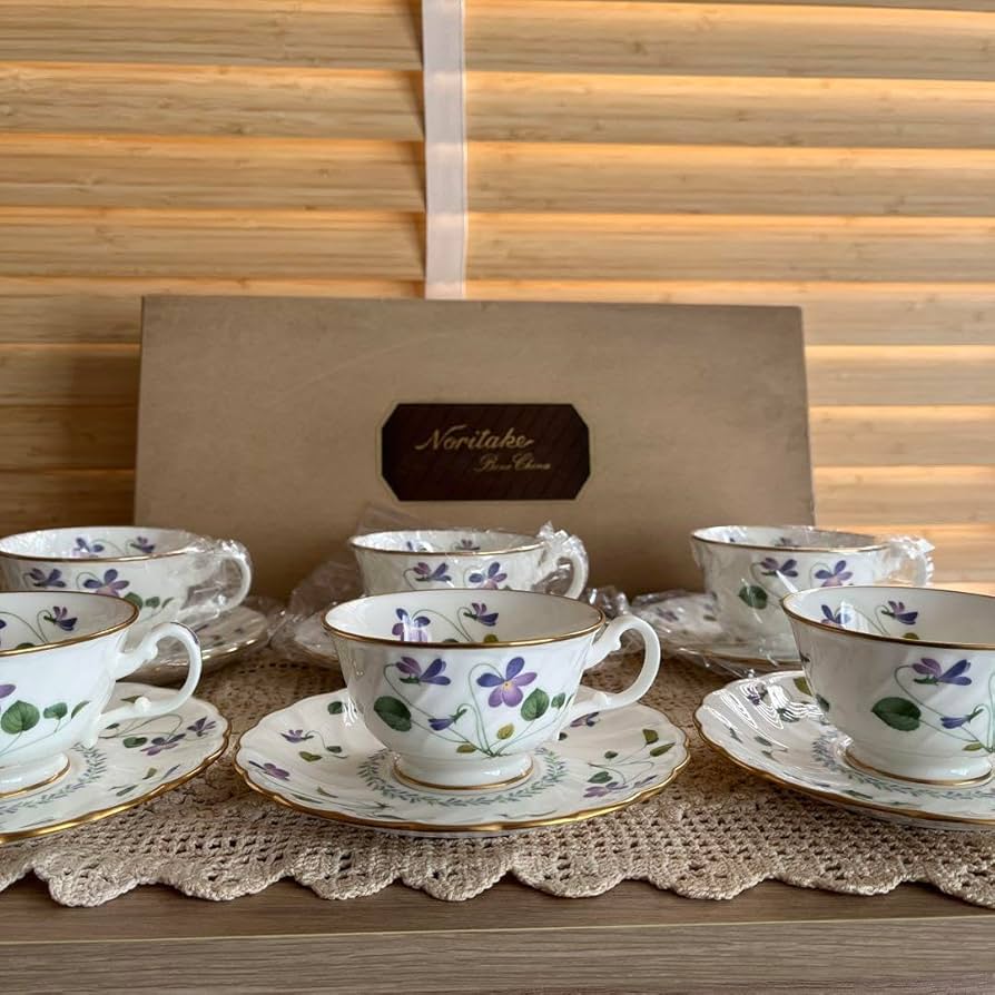 バイオレットドリーム カップ&ソーサー 6客 バイオレットドリーム カップ&ソーサー 6客