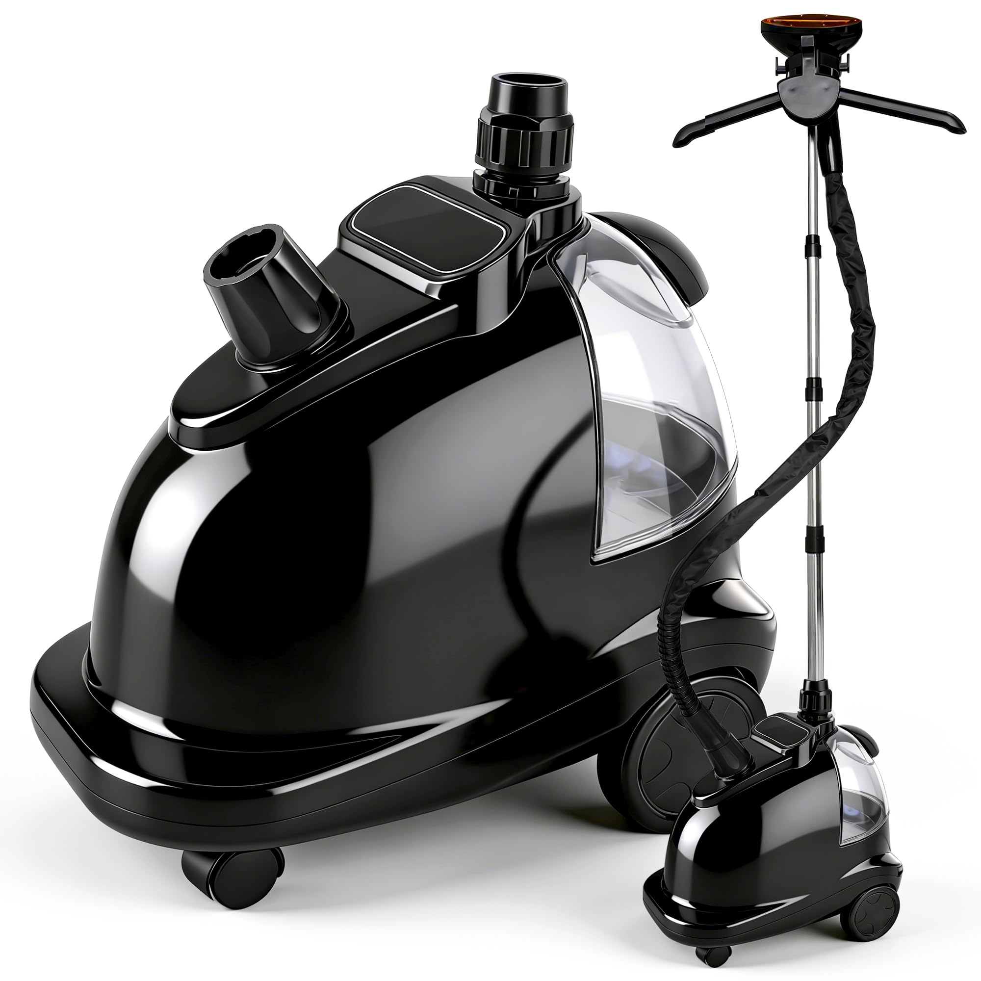 Photo 1 of RIZTAIK Professional Garment Steamer for Clothes, 2000W Powerful Steam Iron with 1.5L Water Tank, 40 Minutes Continuous Steam, Heavy Duty Clothes Steamer for Home, Commercial Use, Pearl Black