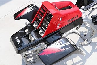 Vito's vinyl decal graphics kit 14MIL sticker fits Yamaha Banshee RED BLACK 1997