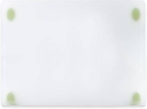 Dexas 431-22-383 Mesa de trabajo de cocina/tabla de cortar, 12.5 x 17 pulgadas, natural/verde