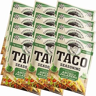 Carroll Shelby's Original Texas Brand Ancho & Jalapeño Taco Seasoning – ...