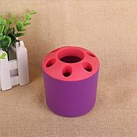 Vista 8 de DOITOOL Soportes para cepillos Soporte circular para cepillos de dientes, soporte para pasta de dientes, soporte para pasta de dientes, soporte