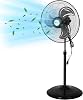 hykolity 18 3850 CFM High Velocity Pedestal Oscillating Fan, 3-Speed Heavy Duty Industrial Metal Standing Fan with Aluminum Blades for Garage, Warehouse, Commercial and Residential