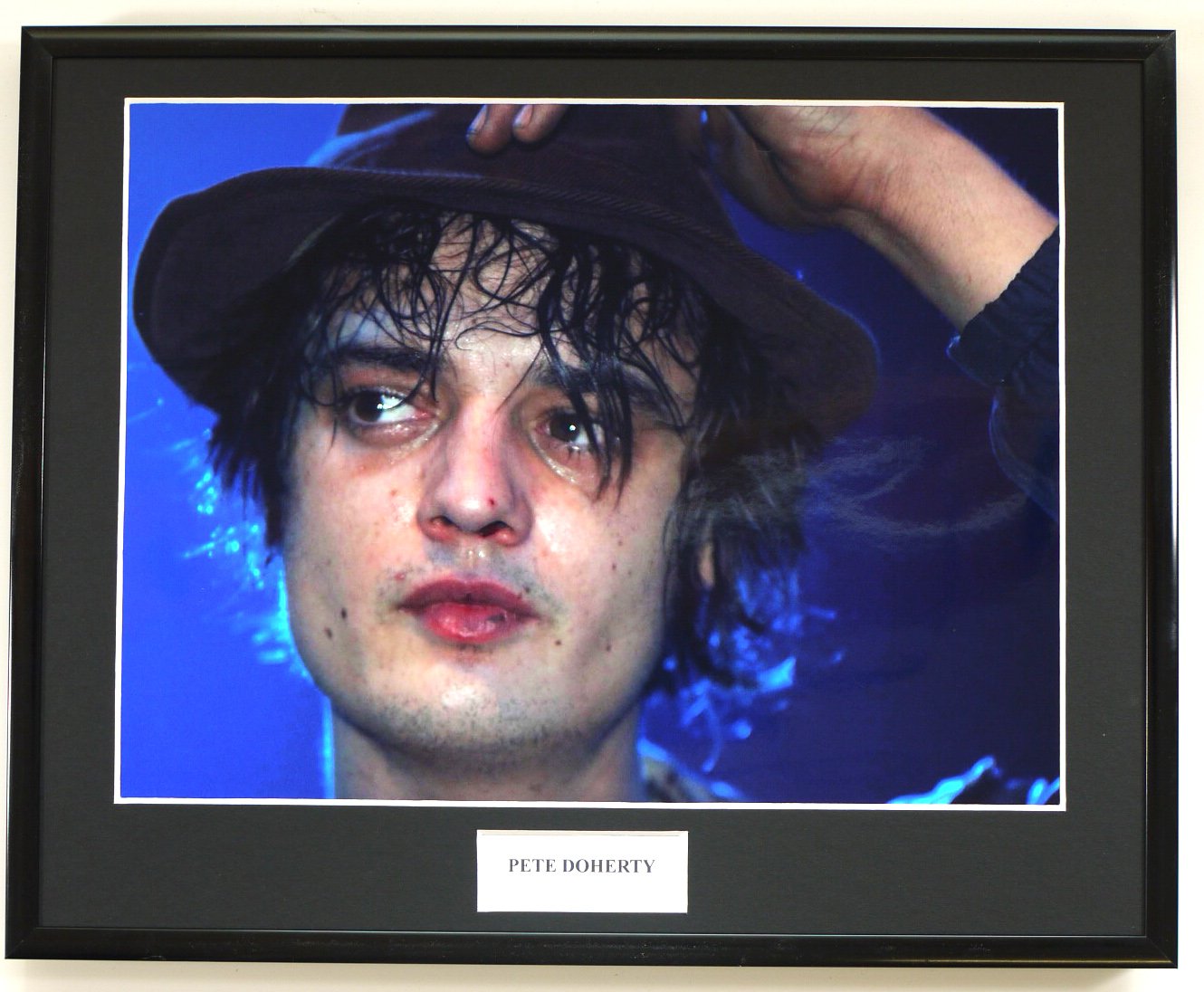 Framed Photo Black Pete Doherty/Framed Photo