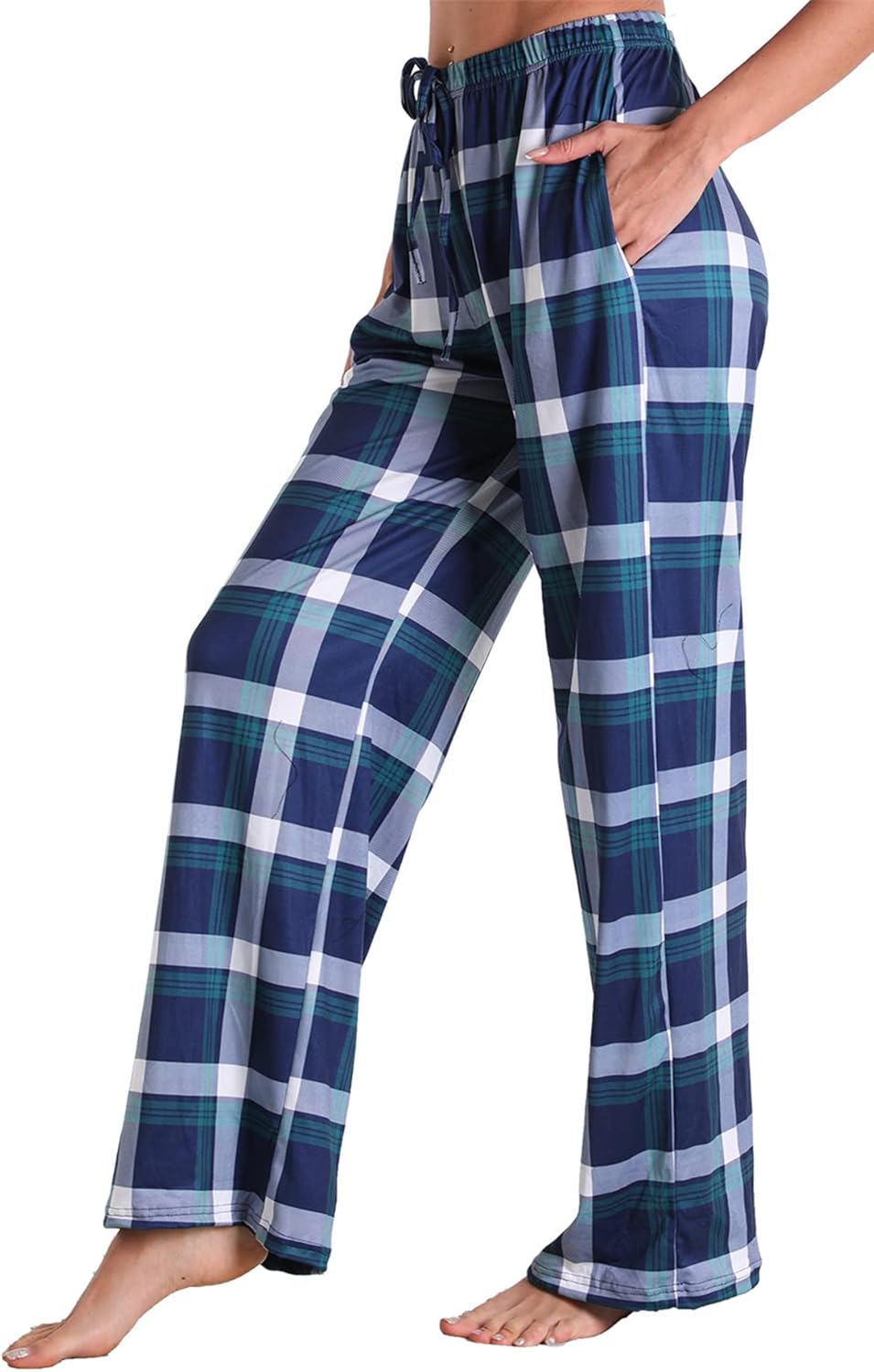 X-Image Women Comfy Casual Pajama Pants with Pockets & Drawstring - Image 2