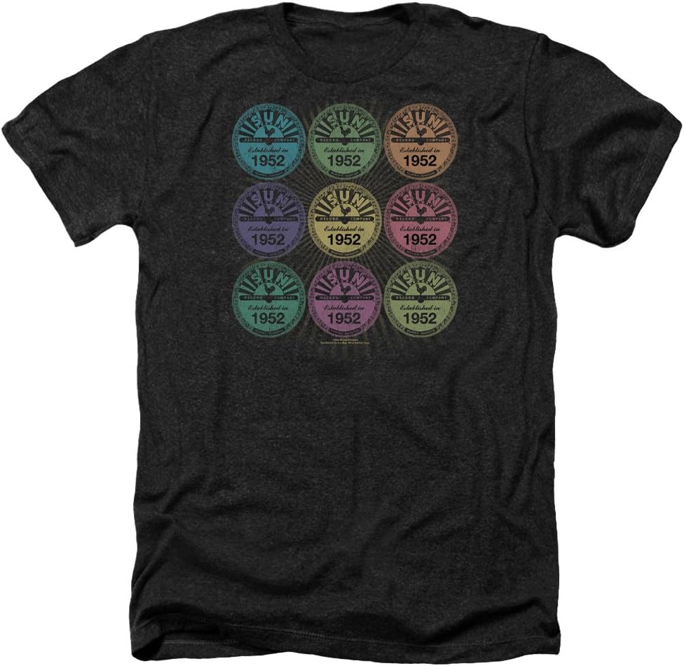 Trevco Mens Sun Records Short Sleeve T-Shirt