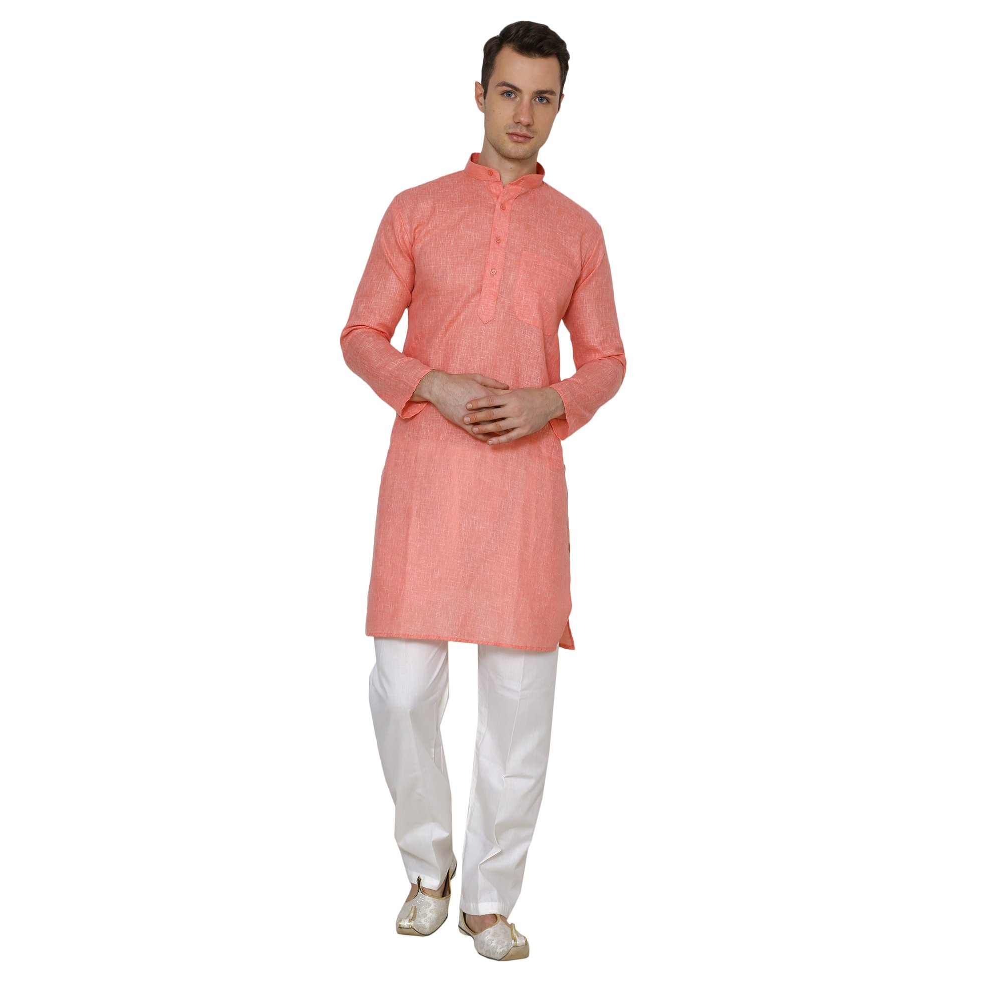 royal kurta Men's Cotton Kurta Pyjama-picture-41
