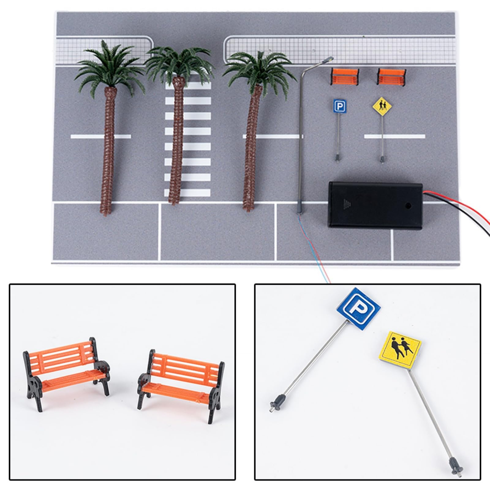 Amazon.com: 1:64 Scale Road Set and Landscape Accessory