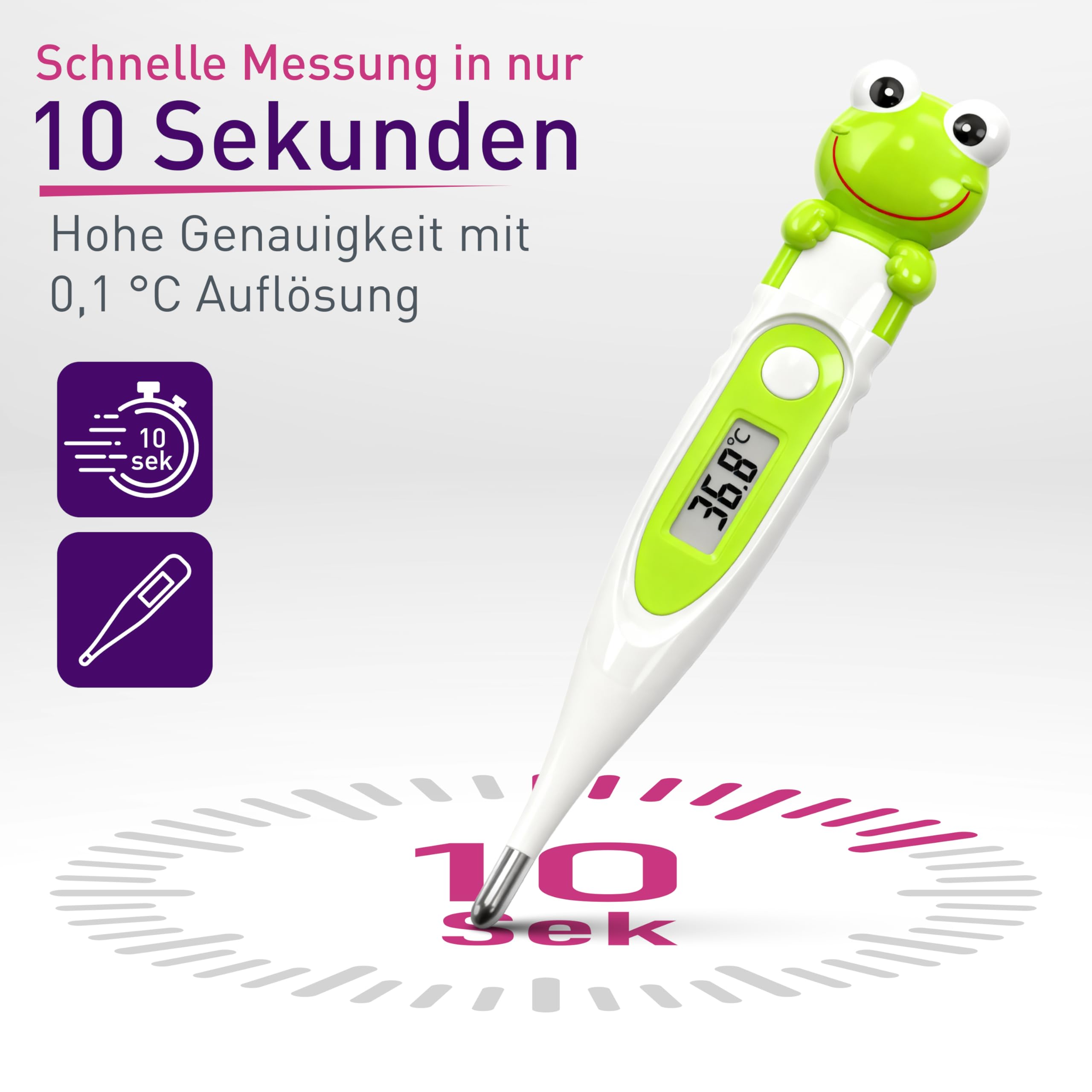 scala SC 44 Grenouille Flex Speed 10 sec. Thermomètre 1 Unité