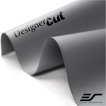 Elite Screens Designer Cut Series, 135-inch 169, 8K / 4K Ultra HD Ambient Light Rejecting DIY Raw Projector Screen Material, True ALR Capable Projection Screen, ZRM-135H-CINEGREY3D