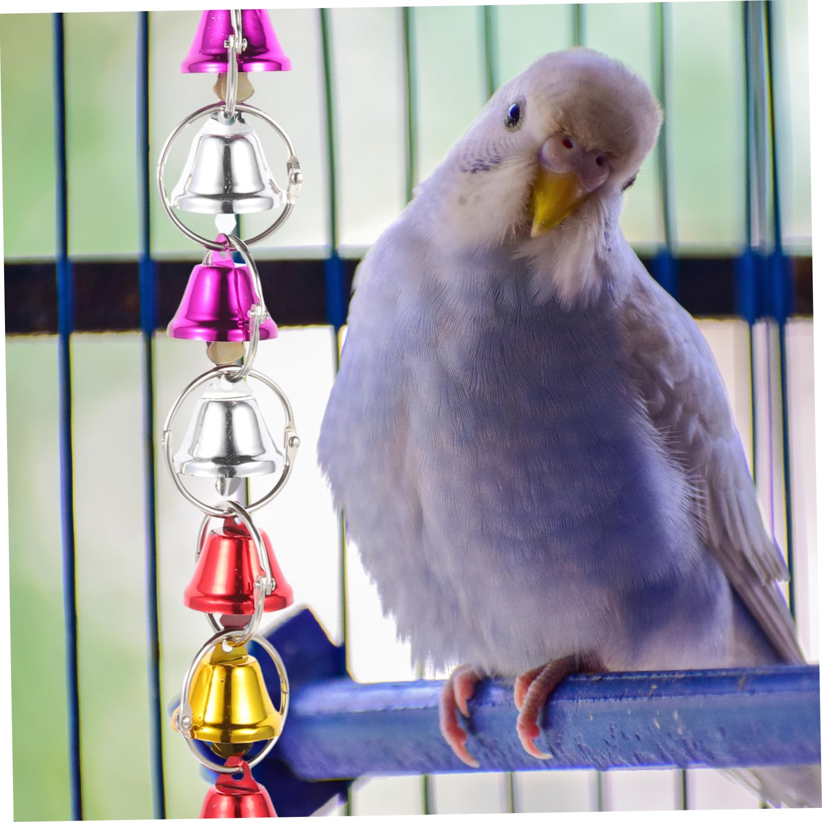 VANZACK 9stücke Vogelspielzeug Mit Hängende Spielzeugdekoration Für Wellensittiche Papageien Und Andere Vögel Langlebig Und Unterhaltsam Für Stundenlangen Spielspaß