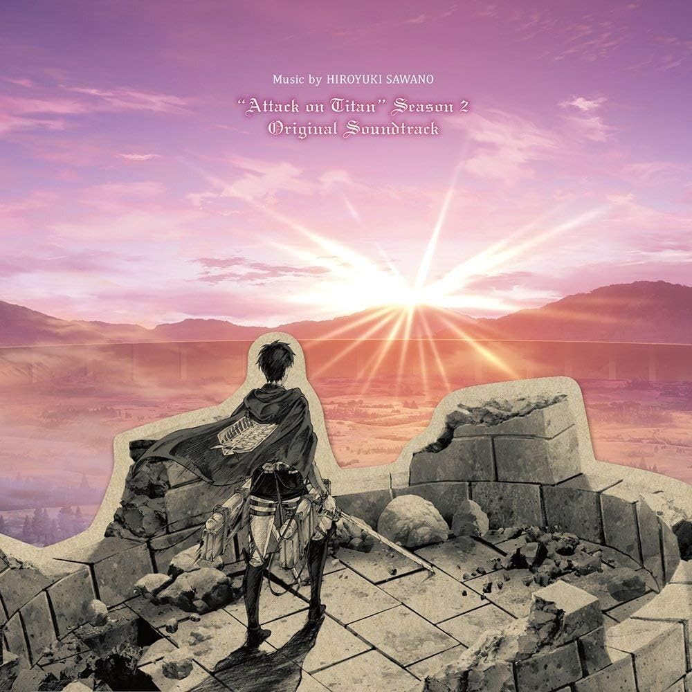 [CD] (Pony Canyon) Hiroyuki Sawano-Attack on Titan Soundtrack Season 2 Original resmi
