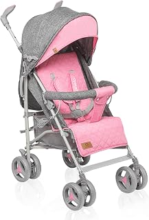 Lionelo Irma Silla de paseo plegable 51 x 80 x 101 cm Diseño ultraligero 7 kg Respaldo…