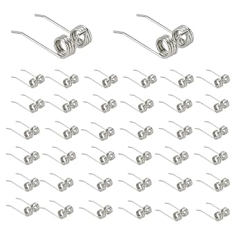 36 Pack Replacement Dethatcher Tines Compatible with Greenworks 29272 27022 2500600G 10 Amp 14" Corded Dethatcher, Replacement Durable Steel Scarifier Tines Parts