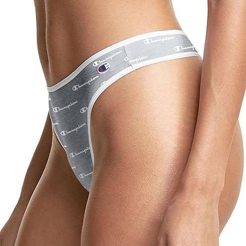 Miniatura 2 de Champion Tanga Heritage para mujer, ropa interior de algodón elástico, absorbe la humedad